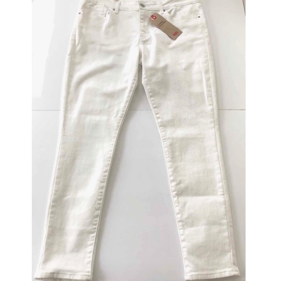 Levi’s Women’s 711 Skinny in white-NWT - Picture 3 of 9